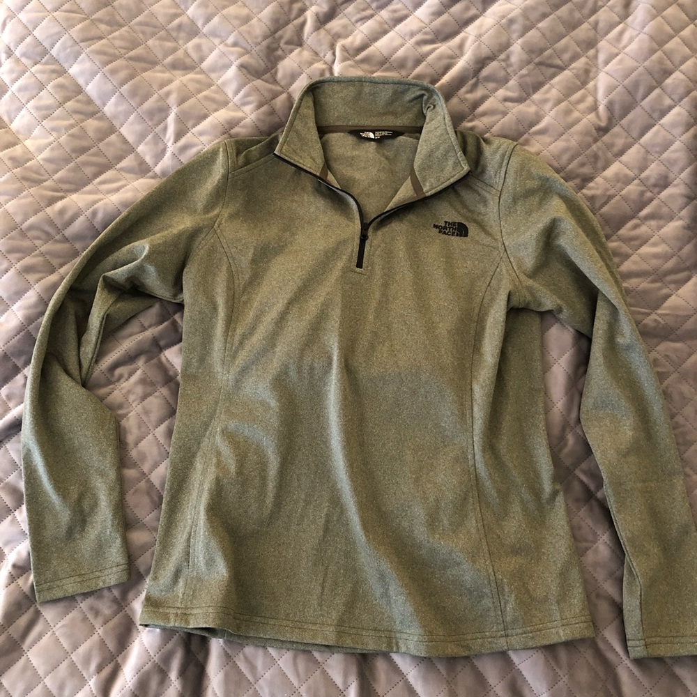 Northface gray sweater medium